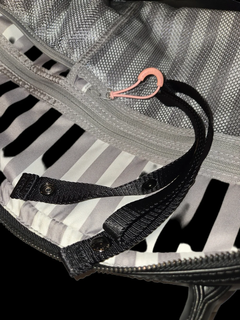 Lululemon Sweat Once a Day Bag w Original Yoga Strap. Laptop/Gym Carryall.